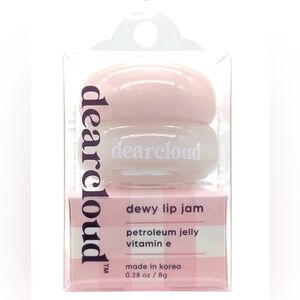 dearcloud Dewy Lip Jam – Hydrating Lip Balm & Gloss - Crystal Jam